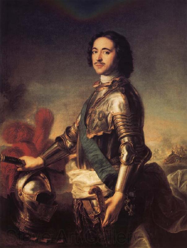 NATTIER, Jean-Marc Portrait of Peter the Great